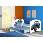 Otroška postelja 4kids Yummy Traktor